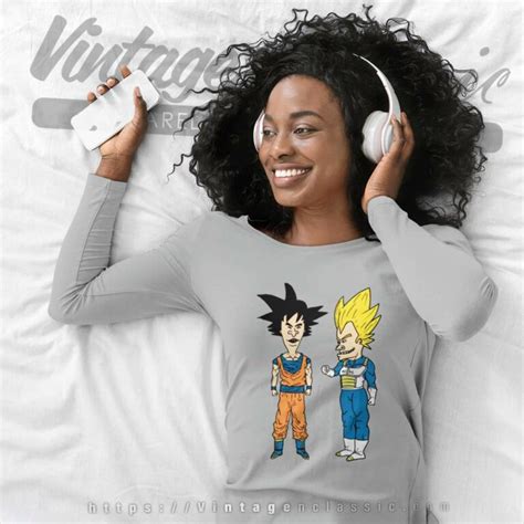 Beavis And Butthead Dragon Ball Son Goku Shirt Vintagenclassic Tee