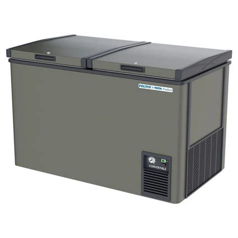 L Double Door Cf Ht Dd Voltas Deep Freezer Hard Top Convertible