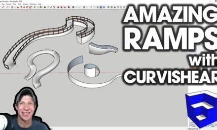 Bending Objects Along Complex Faces With Flowify For Sketchup