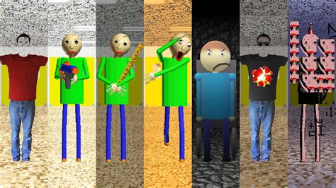 Everyone Is Baldi S 7 Boss Fight Mods EPIC ALL PERFECT YouTube