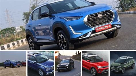 Nissan Magnite Vs Kia Sonet Vs Hyundai Venue Vs Maruti Suzuki Vitara