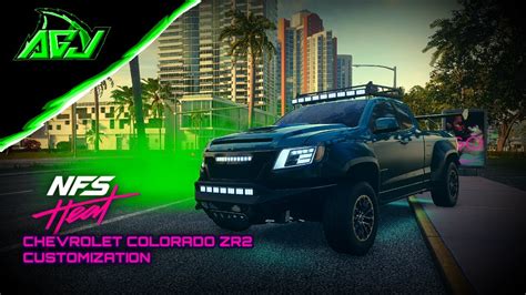 Need For Speed Heat Chevrolet Colorado ZR2 Customization YouTube