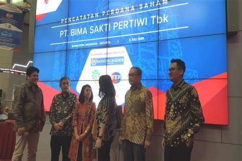 Bima Sakti Pertiwi IPO Incar Dana Rp62 5 Miliar Ekonomi