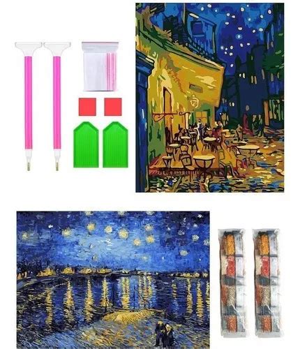 Set De Pintura Van Gogh Diy Diamond Paint De Piezas Meses Sin Inter S