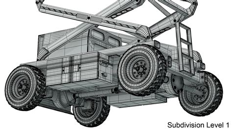 Scissor Lift Skyjack 3D model - TurboSquid 2034813