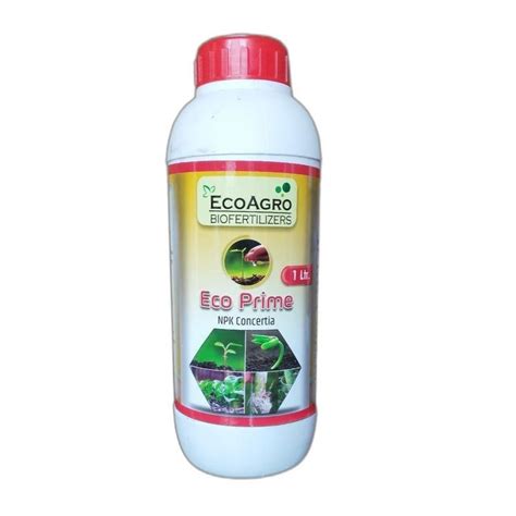 Eco Prime NPK Concertia Liquid Biofertilizer For Agriculture At Rs 325