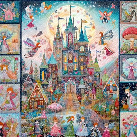 Solve Magical Kingdom Quilt Jigsaw Puzzle Online With Pieces