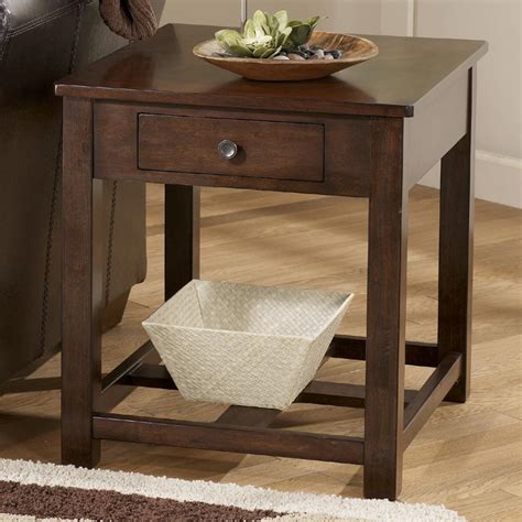 Ashley Signature Design Marion T477 3 Rectangular End Table With Drawer