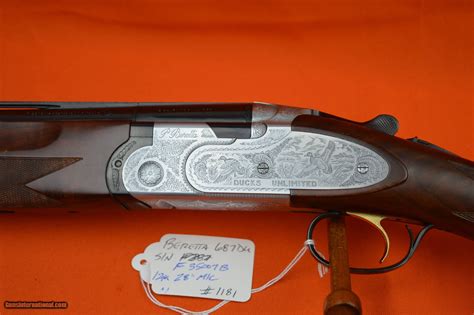 Beretta 687 Ducks Unlimited 12ga 28 Barrels With Mobile Choke 3