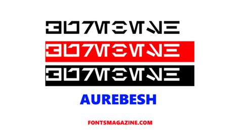 Aurebesh Font Download | The Fonts Magazine