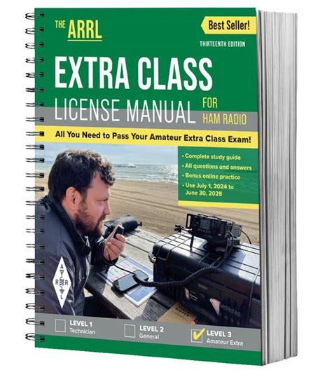 Arrl Arrl Extra Class License Manual Th Edition Dx Engineering