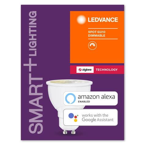 Ledvance Smart Zigbee Led Par Spot Dimmbar W W Lm Gu