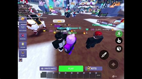 Joining L8r Clan Roblox Bedwars Youtube