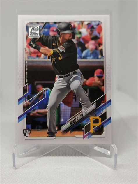 2021 Topps Series 2 BASE RC Jared Oliva Pittsburgh Pirates 471 A6B