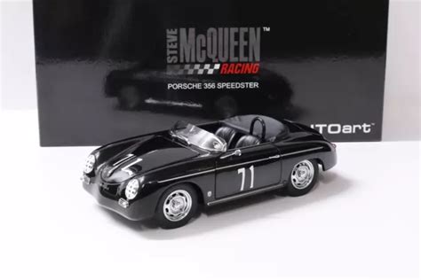 1 18 CARART PORSCHE 356 Speedster Steve McQueen Version 71 Black 171