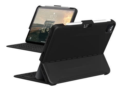 Uag Ipad Pro 11 Inch 2nd Gen 2020 Case Scout [black] Folio Slim Heavy Duty Tough Military