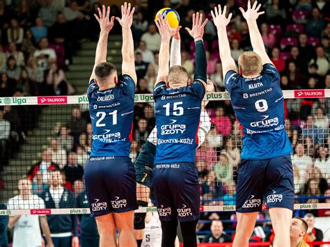 Grupa Azoty Zaksa K Dzierzyn Ko Le Jastrz Bski W Giel Gdzie I O