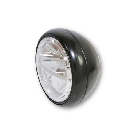 Faro Moto Anteriore Bates Style Led Voyage Highsider Nero