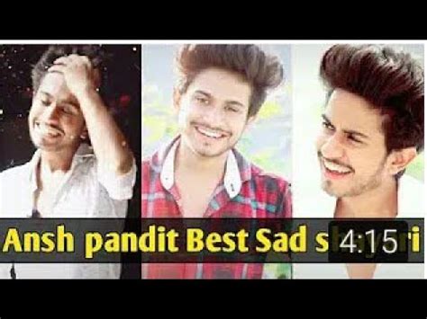 New Ansh Pandit Tik Tok Video Haert Touching Sad Song Shayari Romantic