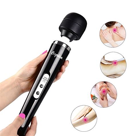 Personal Wand Massager Cordless Waterproof Body Wand Massager Handheld