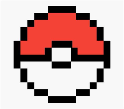 Pokeball Pixel Art, HD Png Download - kindpng