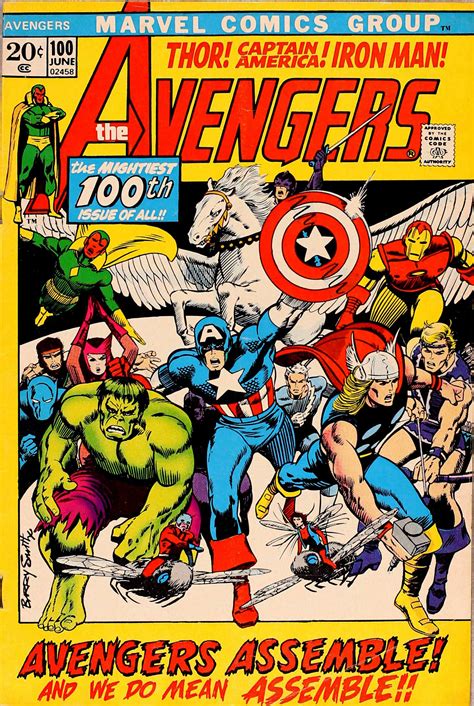 Retro Review Avengers 100 June 1972 Major Spoilers Comic Book