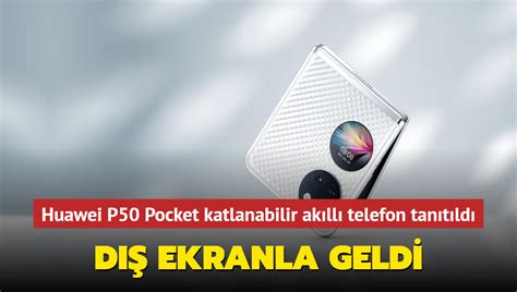 Huawei P Pocket Katlanabilir Ak Ll Telefon Tan T Ld