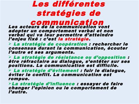 La Communication Et Ses Enjeux