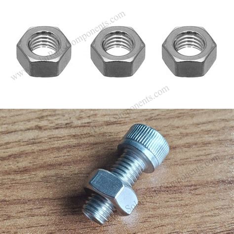 Hexagon Nuts M10 A2 70 Stainless Steel Made Spc F N110