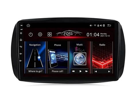 Radio Android M200 Benz Smart Fortwo 2015 2018 FORS AUTO