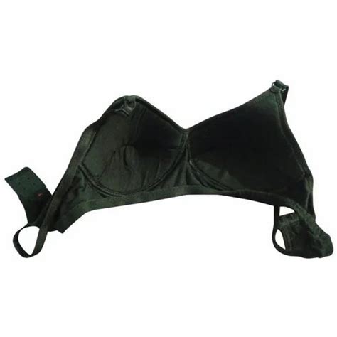 Front Closure Black Padded Cotton Bra Plain At Rs 36 Piece In Hisar