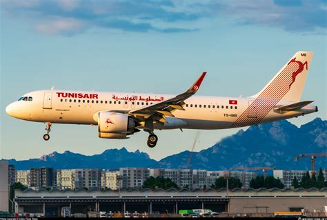 Ts Imb Tunisair Airbus A N Photo By H Bin Plane Photo Id