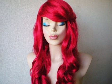 Ariel Wig For Halloween By Kekeshop 9750 Red Curly Hair Ariel