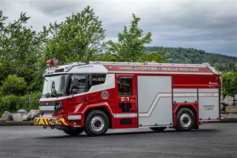 Rosenbauer RTX Electric Fire Truck