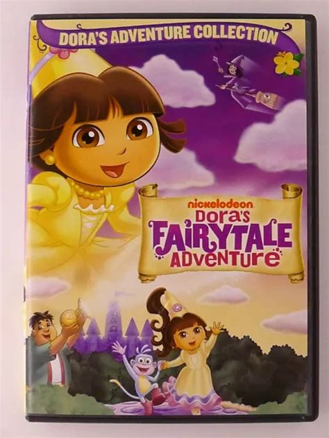 Dora The Explorer Doras Fairytale Adventure Dvd 2004 H0321 £082