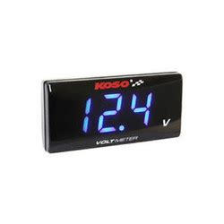 Voltmeter Super Slim Blau Caferacerwebshop De