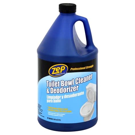 Zep Toilet Bowl Cleaner And Deodorizer Professional Strength 128 Fl Oz Delivery Or Pickup Near