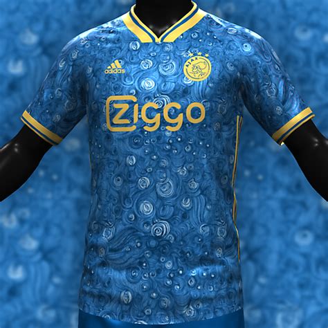 Ajax X Van Gogh Third Kit 2022 2023