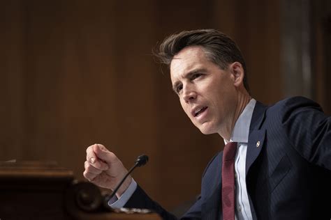 Josh Hawley Blasts Trump Appointed FBI Director In Hearing