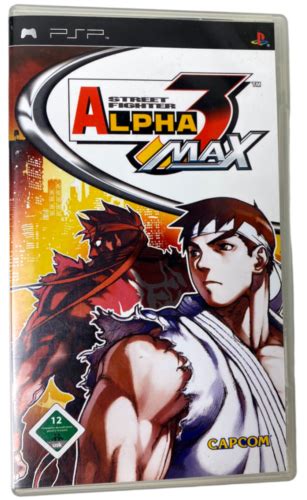 Street Fighter Alpha 3 Max Psp Spiel Umd Playstation Portable Beat Em