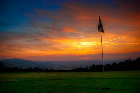 Sunset At The Golf Course Flickr Photo Sharing