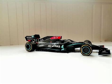 Mercedes F1 W11 Papercraft Hamilton Araba Instagram