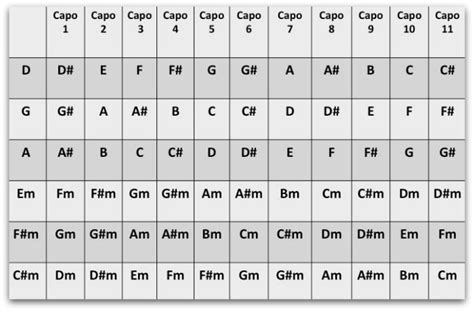 Capo Chart (Learn EVERY chord instantly!) - National Guitar Academy