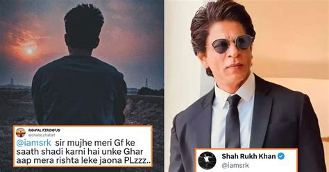 SRK Gives A Hilarious Reply To A Fan Who Asked Him To Take His Rishta