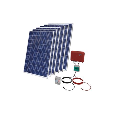 Kit Solar Autoconsumo Fotovoltaico 1500 Wp Instalación Legalización