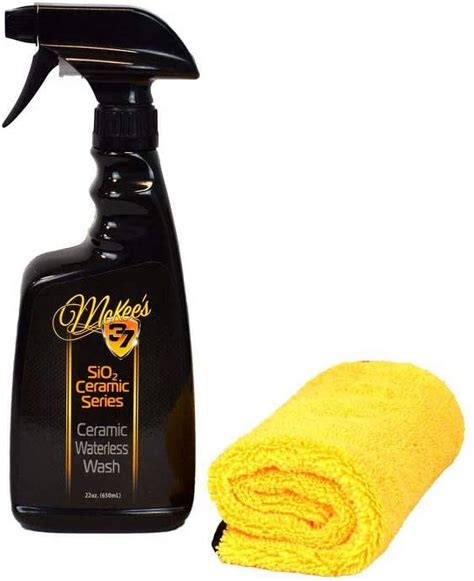 McKee S 37 Ceramic Waterless Wash SiO2 Enhanced Quick Shine Top Coat