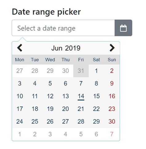 Pretty Datepicker And Date Range Picker MyDatepicker Angular Script