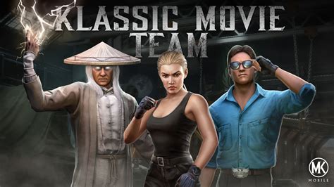 Klassic Movie Team Raiden Sonya Johnny Cage Mortal Kombat Reckoning