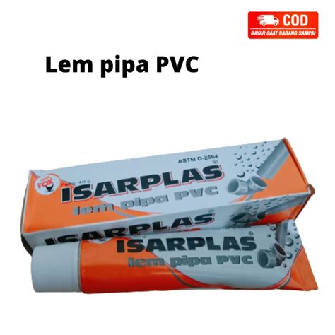 Jual Lem Pipa Pvc Isarplas 40g Shopee Indonesia