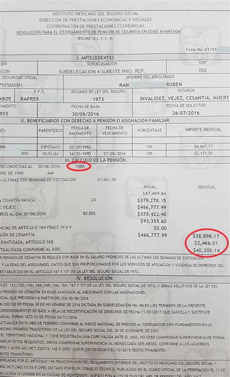 Formato De Pension Imss Mide